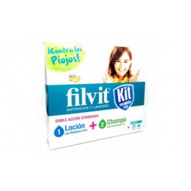 Filvit Antipiojos Y Liendres Kit Tratamiento Total Loción 100ml + Champú 100ml