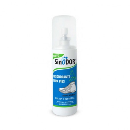 Desodorante para pies Spray podológico Sinodor Herbitas 100ml